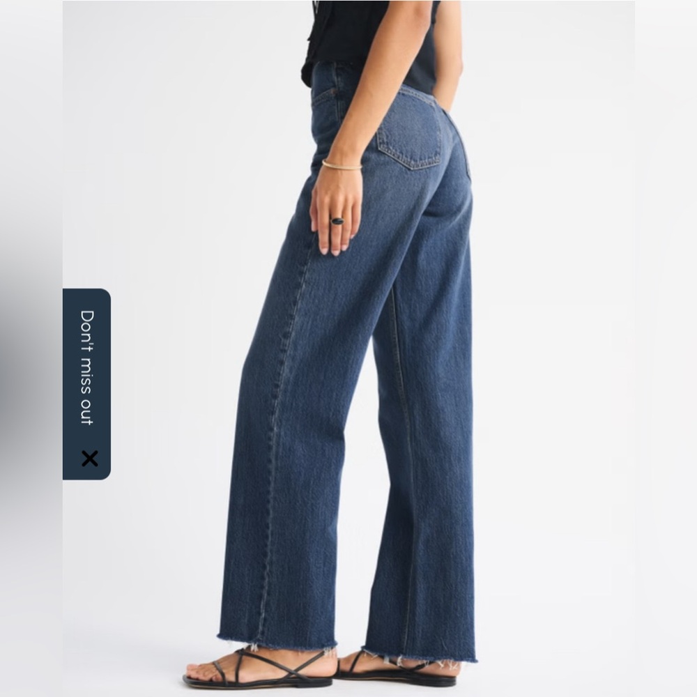 Abercrombie & Fitch The loose high-rise Jean-EUC - Picture 3 of 12